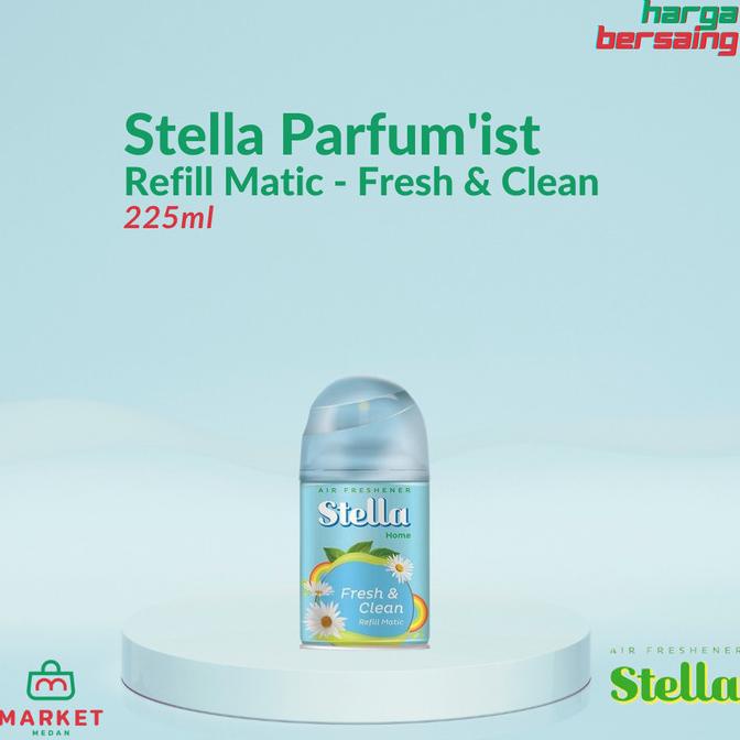 =+=+=+] Stella Matic Refill Fresh and Clean 225 ML