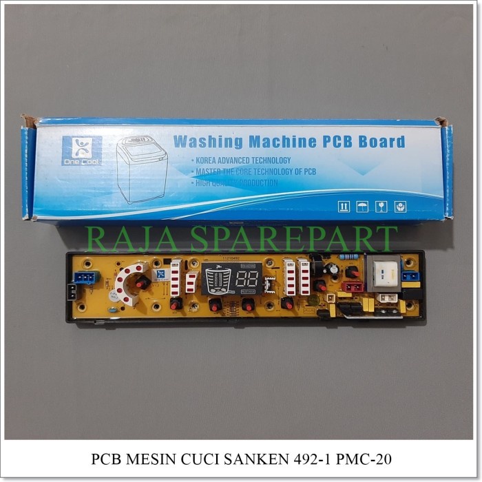 Pcb/Panel/Modul Mesin Cuci Sanken Qw-S890 (Sanken 492-1)