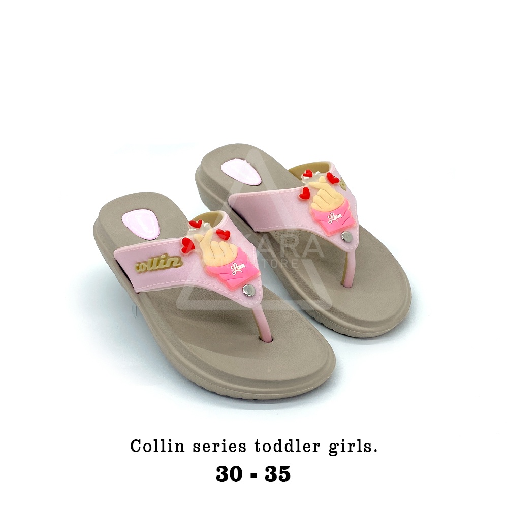 Sandal Anak Perempuan Jepit Karakter Love trend terbaru