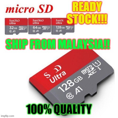 ORIGINAL SD MEMORY CARD MICRO SD CARD 8GB/16GB/32GB/64GB/128GB/256GB