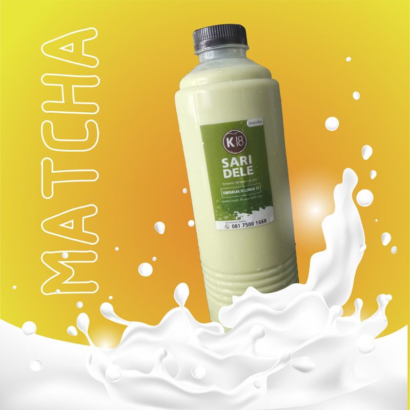 

Susu Soya Matcha 500ml
