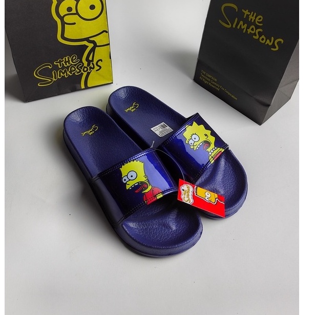 Sandal Anak Simpson | Sandal Slop Anak Perempuan 2 Tahun | Sendal Anak Anak Laki Laki | Sandal Slop Anak