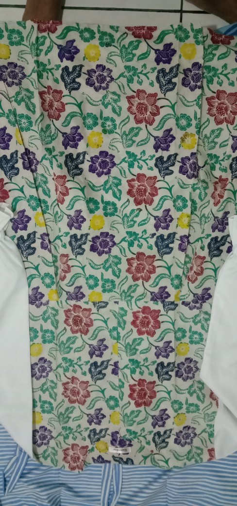 Tunik Batik Cap Kombinasi Toyobo