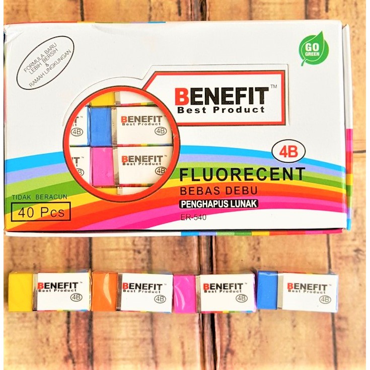 

PENGHAPUS PENSIL KECIL B 40 BENEFIT STIP ERASER