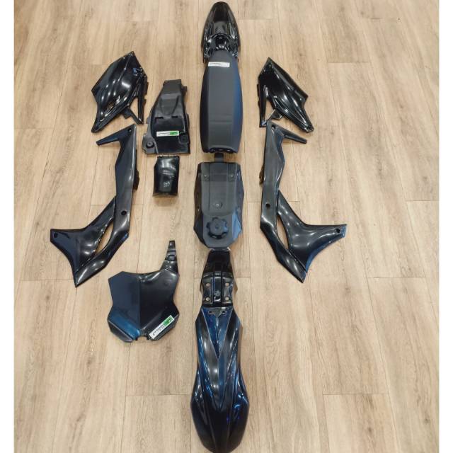 Body set HRV kx250 pnp klx150 full Hitam