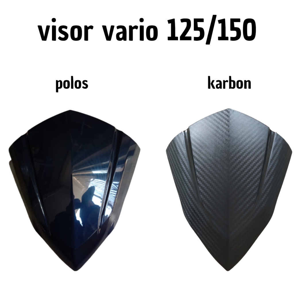 Aksesoris Visor Vario 150 / 125 yg Lampu LED/ Variasi Headlamp