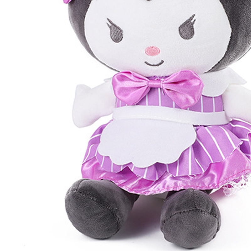 Kawaii Hello Kitty Melody Kuromi Doll Soft Cartoon Plush Toys Kawaii Cute Stuffed