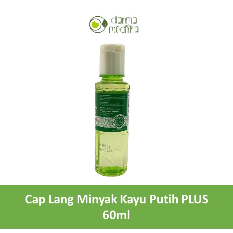 Minyak kayu putih plus cap lang 60ml 60 ml