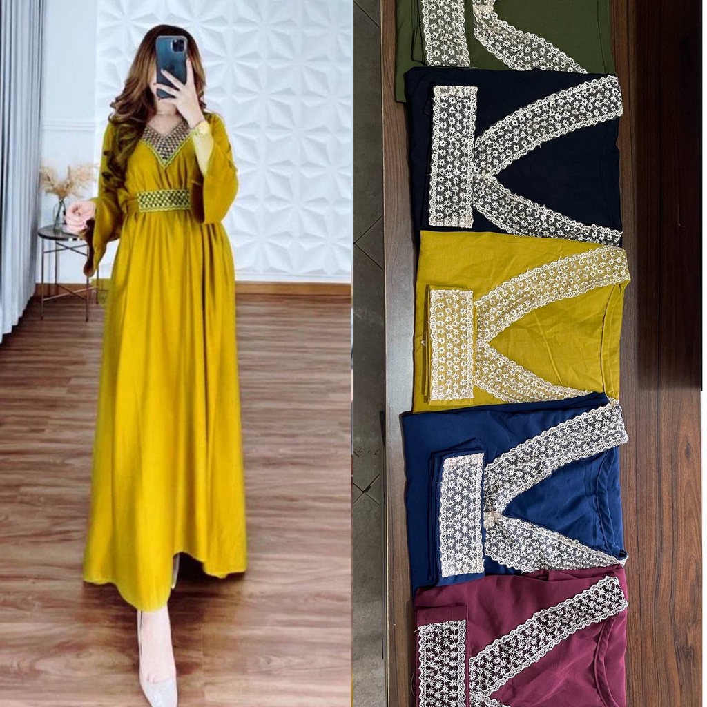 NEW KAFTAN TSAMYRA Kaftan mewah elegan kaftan jumbo terbaru kaftan batik paula kaftan