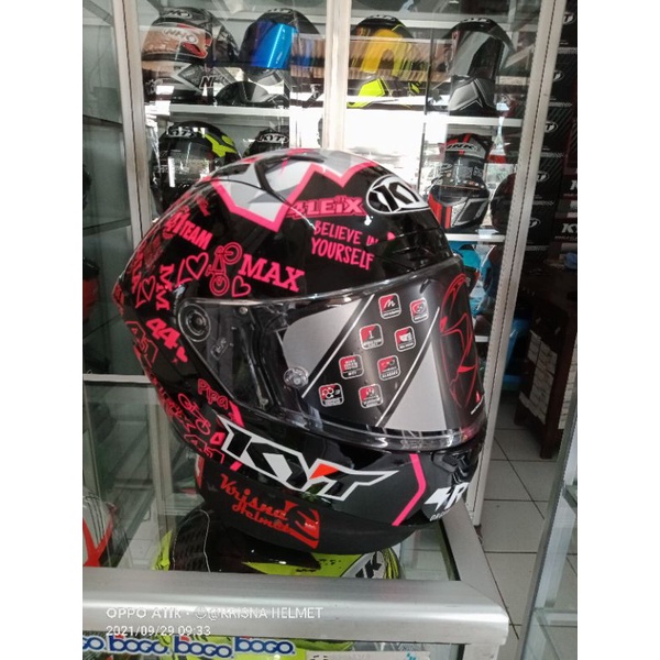 Helm Full Face KYT NX RACE ESPARGARO REPLICA 2020