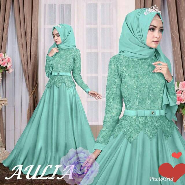 XVC - Maxi Dress Liaza / Maxi Dress Terbaru / Maxi Dress Kekinian / Fashion Muslim / Best Seller-5