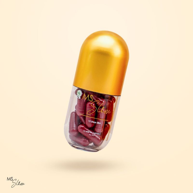 MS Slimming capsule 100% original pelangsing tubuh (bisa cod)