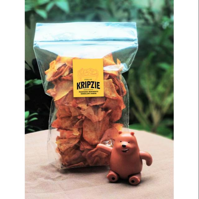 

Keripik Singkong Pedas 250gr by Kripzie