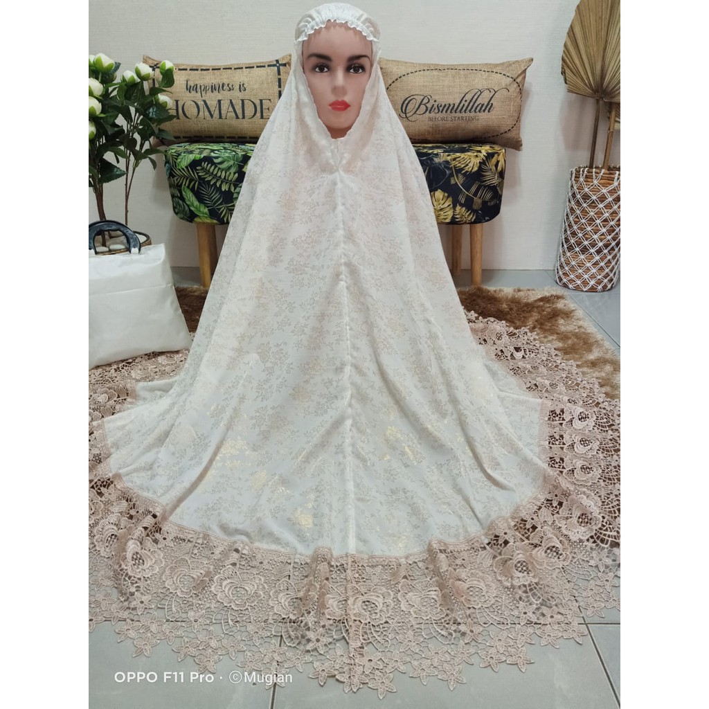 Mukena Andin Mukena Sutra Mukena Foil Mukena Premium Silk Mukena Sutra Jumbo Mukena Semi Sutra