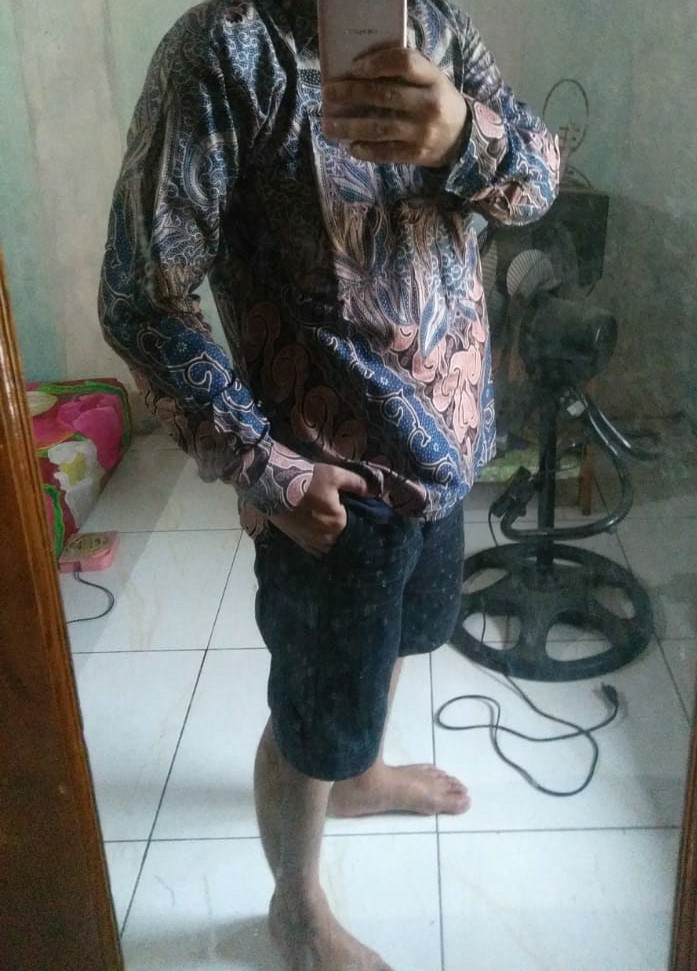 Baju Batik Couple Tunik Batik Motif Parang Bunga 3 Warna Sarimbit Batik Tunic Batik Pekalongan