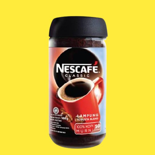 

Nescafe Classic botol kaca 200gr