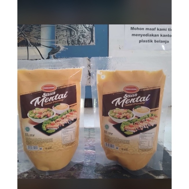 

Saos mentai 250gr