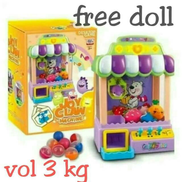 Candy Grabber / Mesin Capit permen , boneka, bola / joy claw machine.