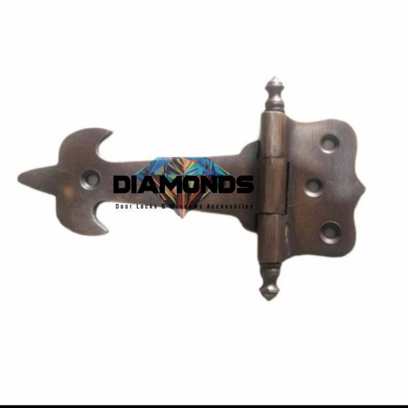 Engsel Kuningan Lemari Kitchen set Motif Jangkar Antik