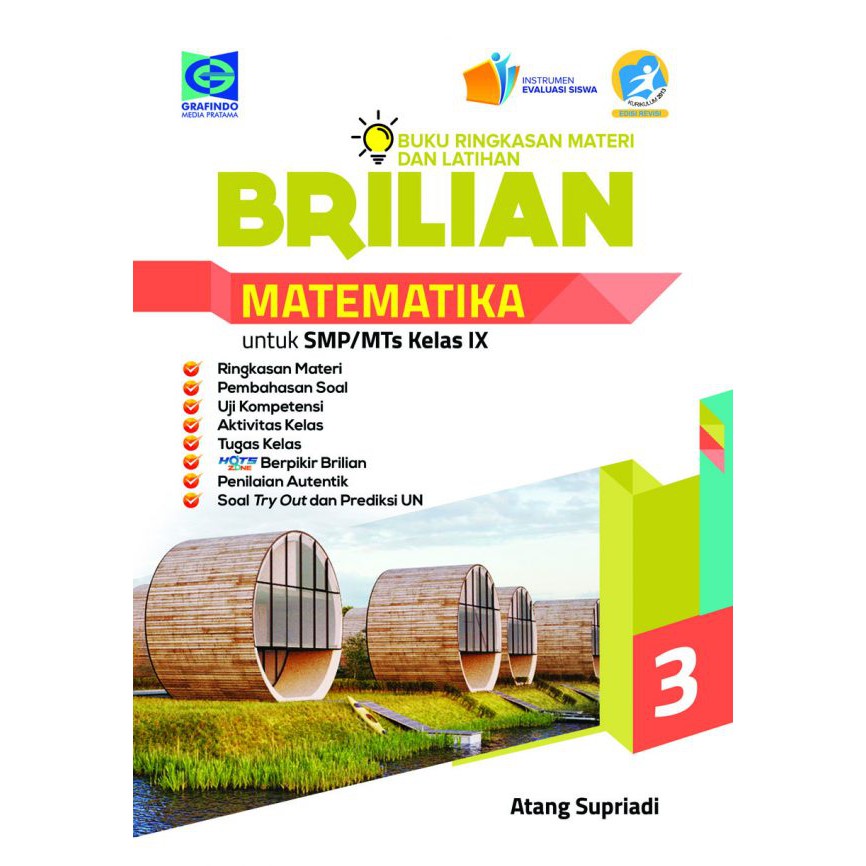 Jual Buku Ringkasan Materi Dan Latihan The Brilian Matematika Smpmts Kelas Ix Indonesiashopee Indonesia