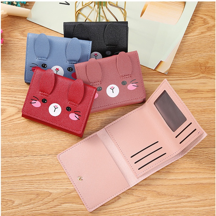 KeiKei WD824 Dompet Lipat Wanita Fashion Korea Import