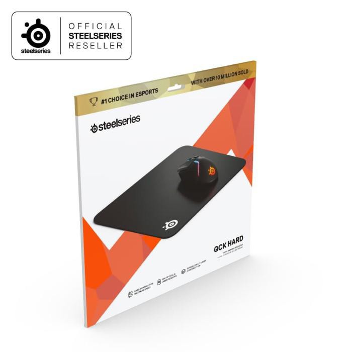 Steelseries Qck Hard Pad - Gaming Mousepad - W 320 x L 270 x H 3mm - Original