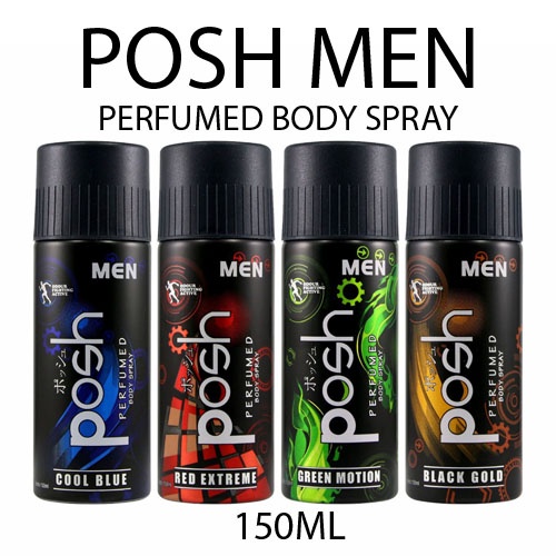 POSH MEN PERFUMED BODY SPRAY 150ML