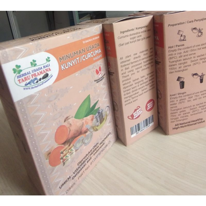 

Herbal Curcumin Kunir Instan
