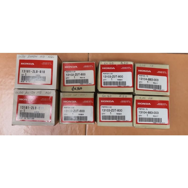 Piston / Seker GX160 / Oversize STD 025 050 075 / spare part diesel