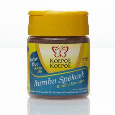 BUMBU SPEKOEK KOEPOE KOEPOE 25 Gr / SPIKOEK BUMBU KUE LAPIS LEGIT