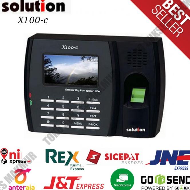 Finger Print Solution X100-C - Absensi Sidik Jari X100-C