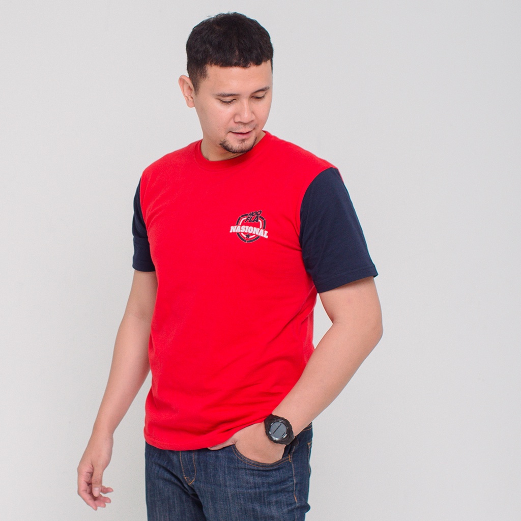 Hooflakids - Kaos Agustusan Couple Keluarga Anak Ayah Bunda Kemerdekaan Indonesia Batik Mega Mendung Series