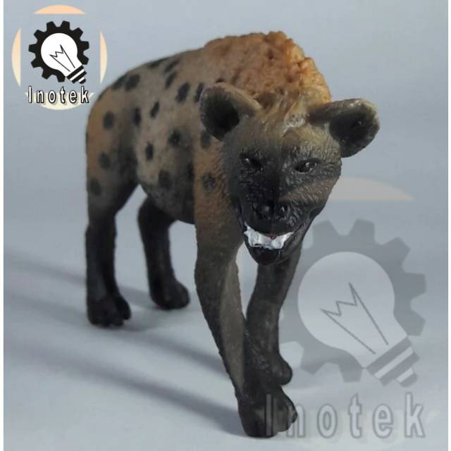 Static Figure Hyena - Miniature Hyena - Mainan Heyna