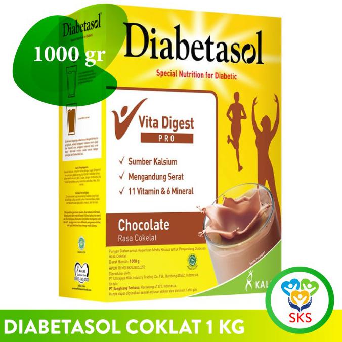 

Promo Awal tahun Diabetasol Vanila Jumbo 1000 gram / 1 kg - Coklat Cuci Gudang Awal Tahun