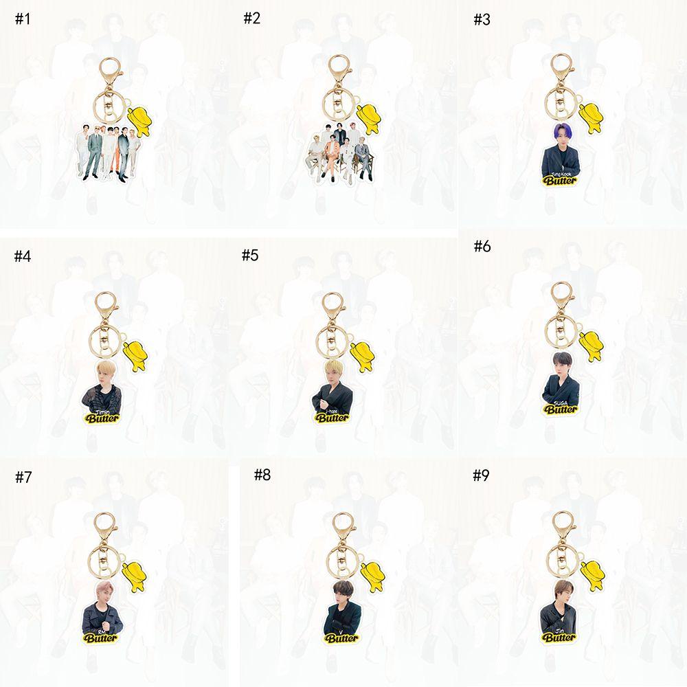 Gantungan Kunci LILY BTS J-HOPE JK HD KPOP Keychain