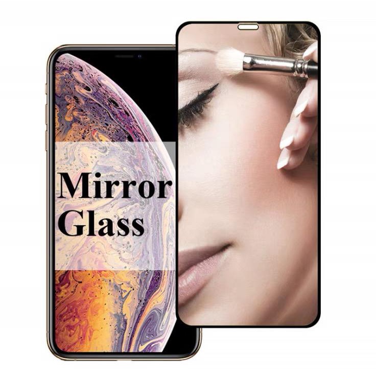 Tempered GLASS Mirror cermin GOLD Iphone Iphone 6 6S 6G 6S+ 6+ 7 7+ 8+ X Xs Xr 11 Pro Max 12 Mini