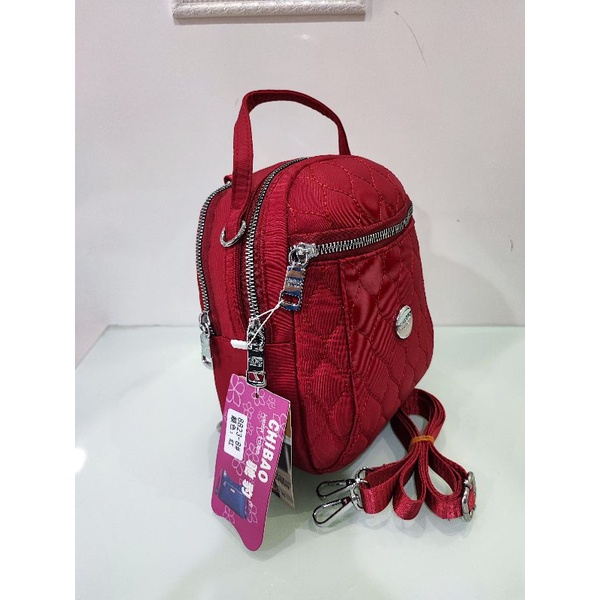 Tas Wanita Ransel 3 Fungsi Ori Chibao 8823-8