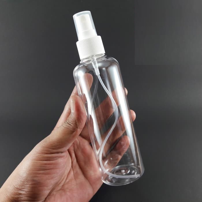 BABEE - BOTOL PLASTIK 250ML SPRAY BENING PUTIH / BOTOL 250 ML WADAH ISI ULANG  [HARGA GROSIR ]