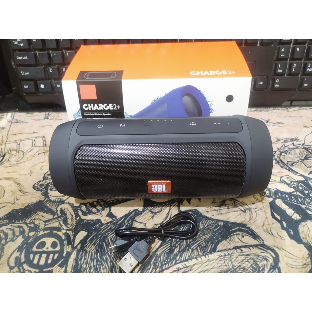 Speaker Bluetooth JBL Charge 2+ Wireless Portable Charge2 Subwofer Super Bass