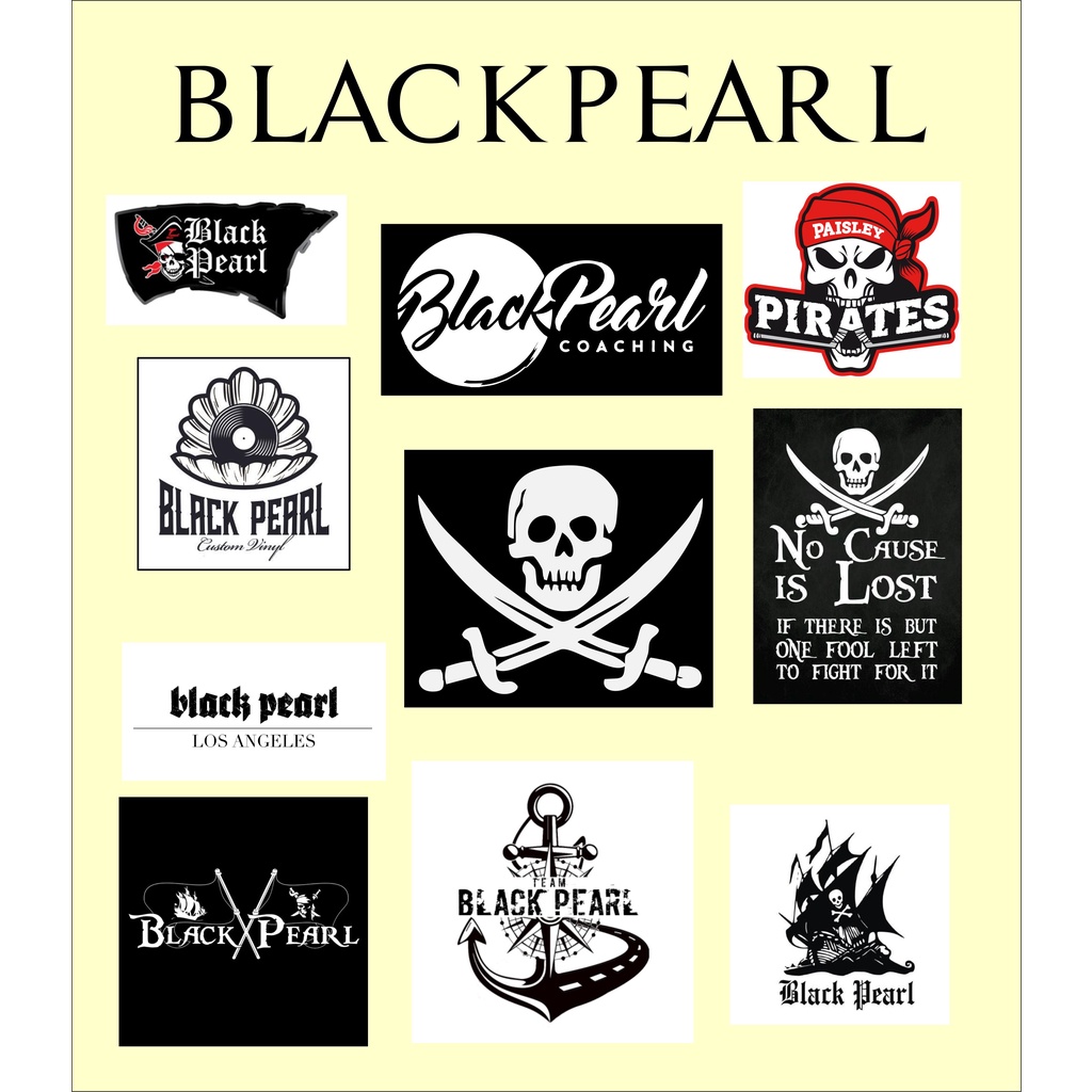 

Paket stiker BLACKPEARL Bajak laut bahan graftac HYPEBEAST
