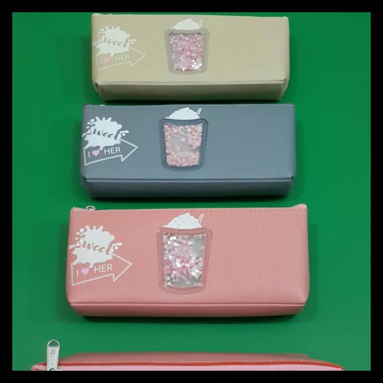 

STOK BARU TEMPAT PENSIL/MODEL GELAS BLINK/ PERALATAN ALAT TULIS /TEMPAT KOSMETIK PAKET ALAT TULIS