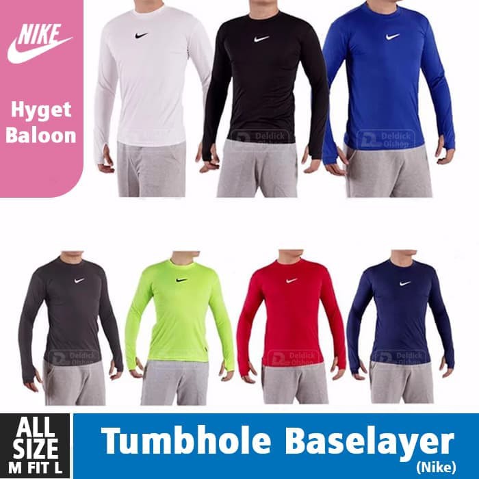MANSET BASELAYER PANJANG THUBHOLE RENANG SEPEDAH RUNNING DALEMAN MURAH OLAHRAGA GYM FITNESS GRADE ORI