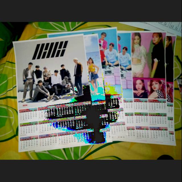 

READY STOCK KALENDER 2019 IKON WANNAONE BLACKPINK TWICE