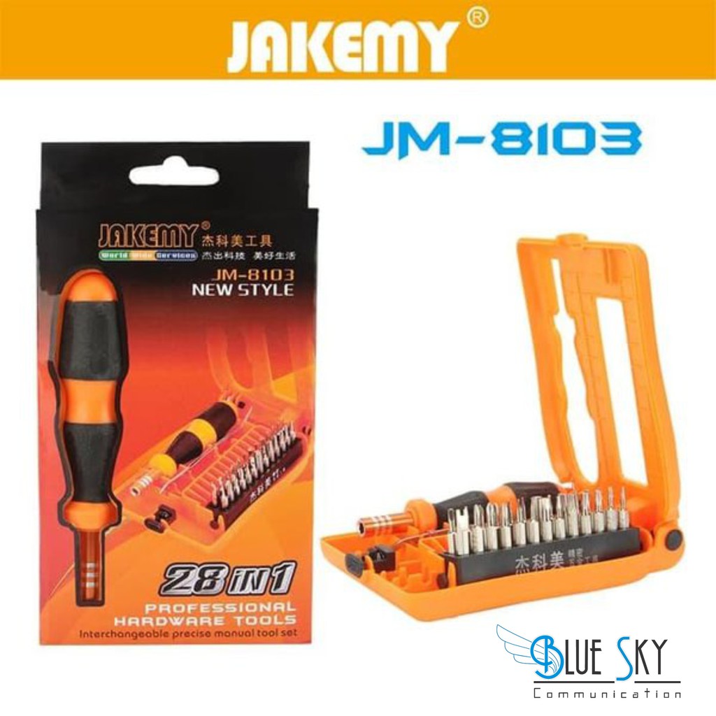 OBENG SET JAKEMY JM-8103 28 IN 1