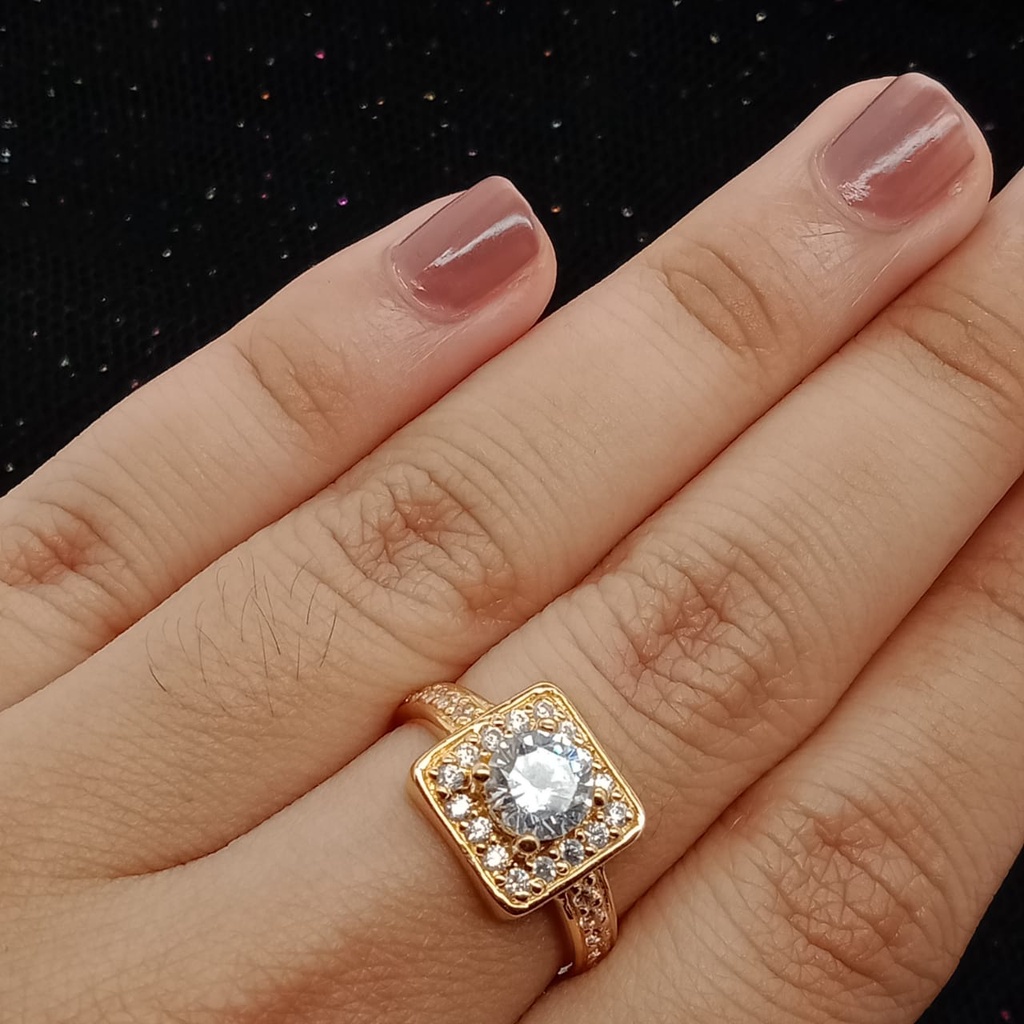 Cincin Emas 17K - 3.3 gr Kadar 750 - 160