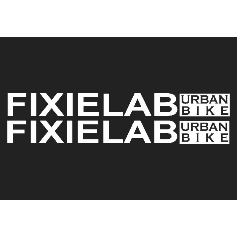 

stiker fixie lab