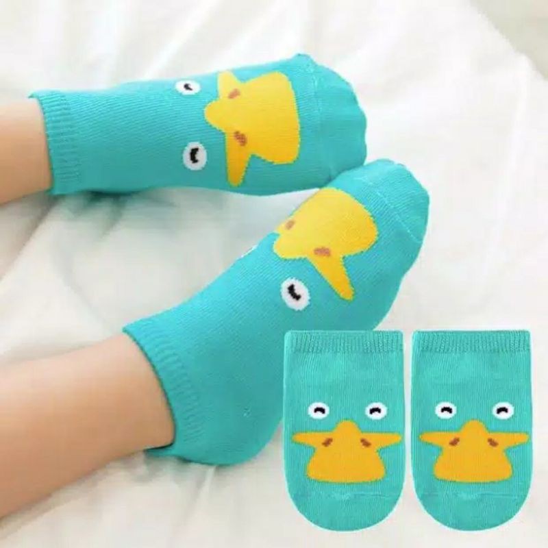 Kaos Kaki Bayi Anti slip Import Motif Animal / Baby Socks