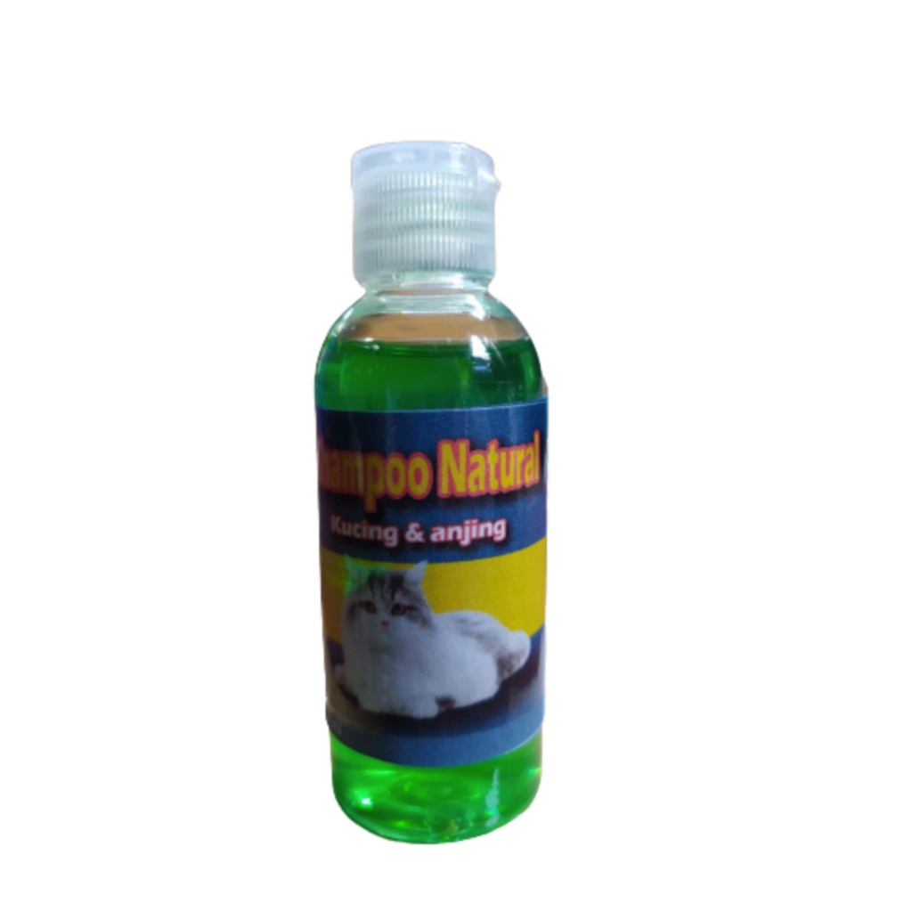 Shampoo Natural 50ml kutu /bakteri kucing anjing