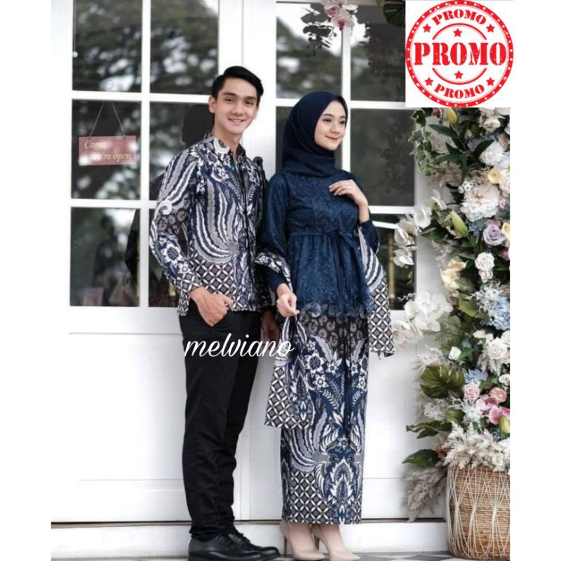 KEBAYA / SET COUPLE KEBAYA/ BAJU KEBAYA MODERN / BAJU TUNANGAN / BAJU KONDANGAN / COUPLE BAJU BATIK