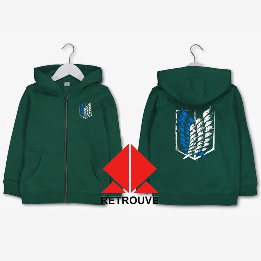 Jaket Sweater Anak Attack On Titan